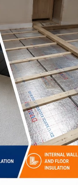 Floor Insulation installation example