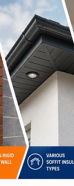 Soffit Insulation installation example